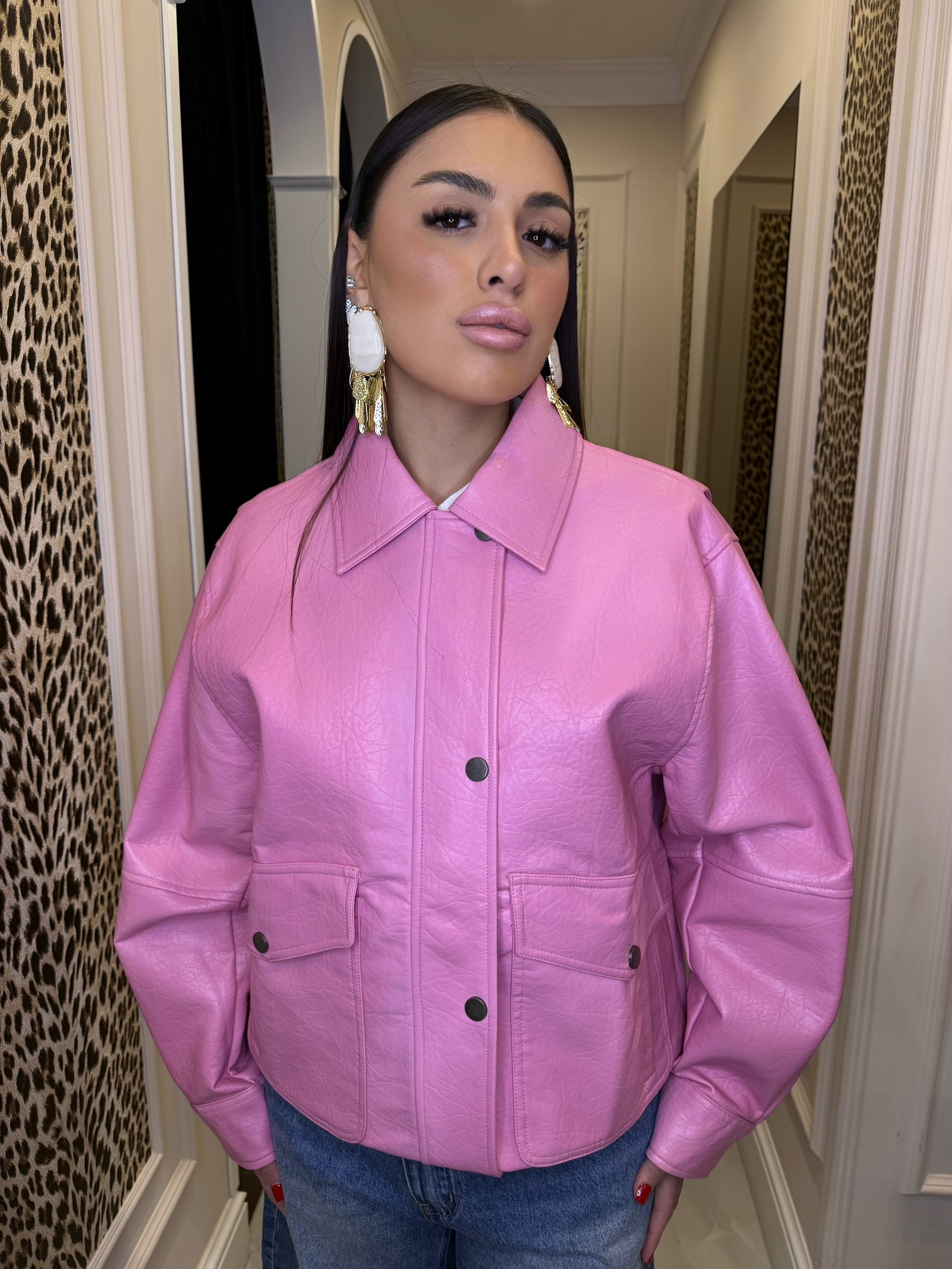 Bomber rosa