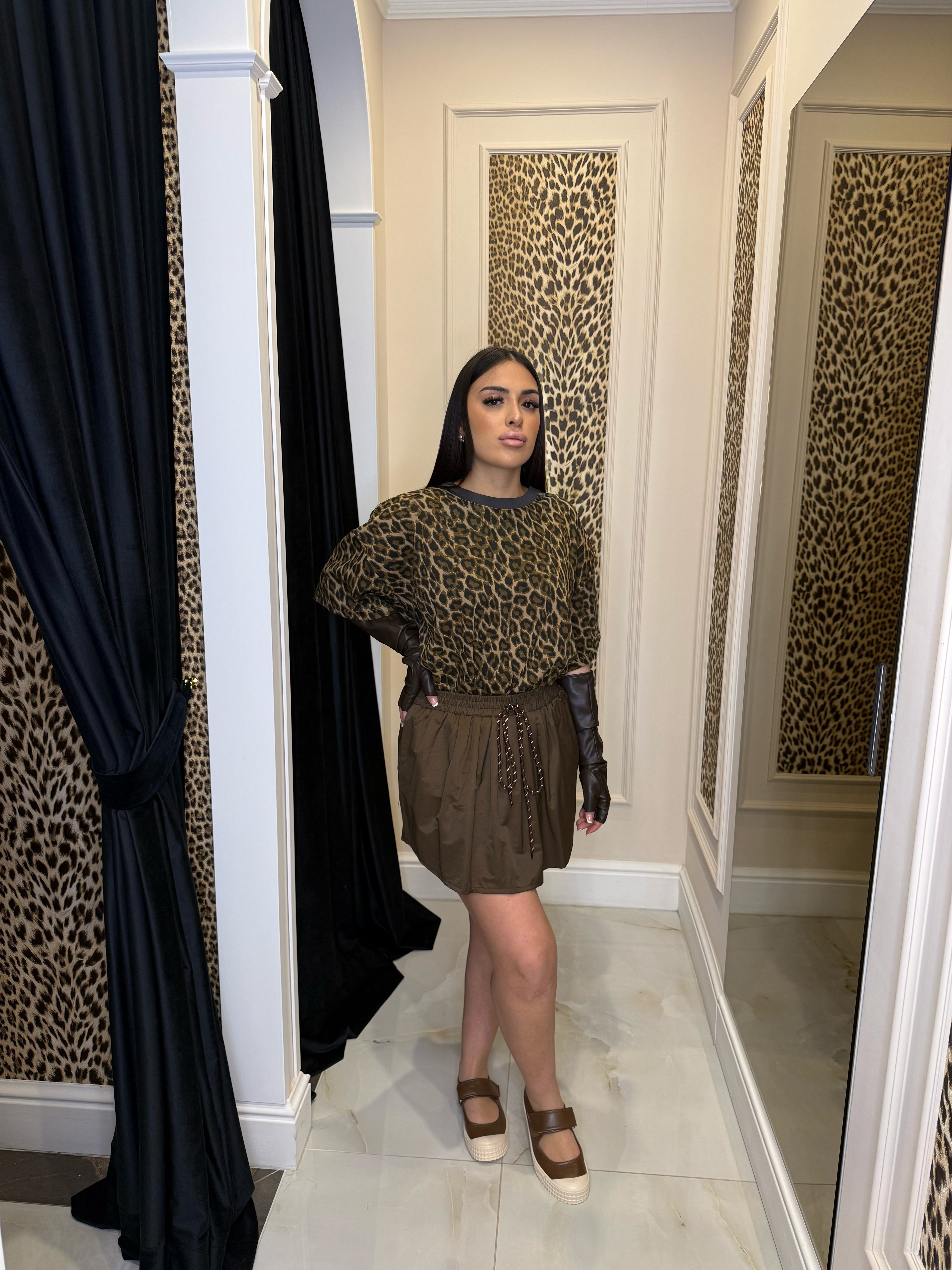 T-shirt animalier