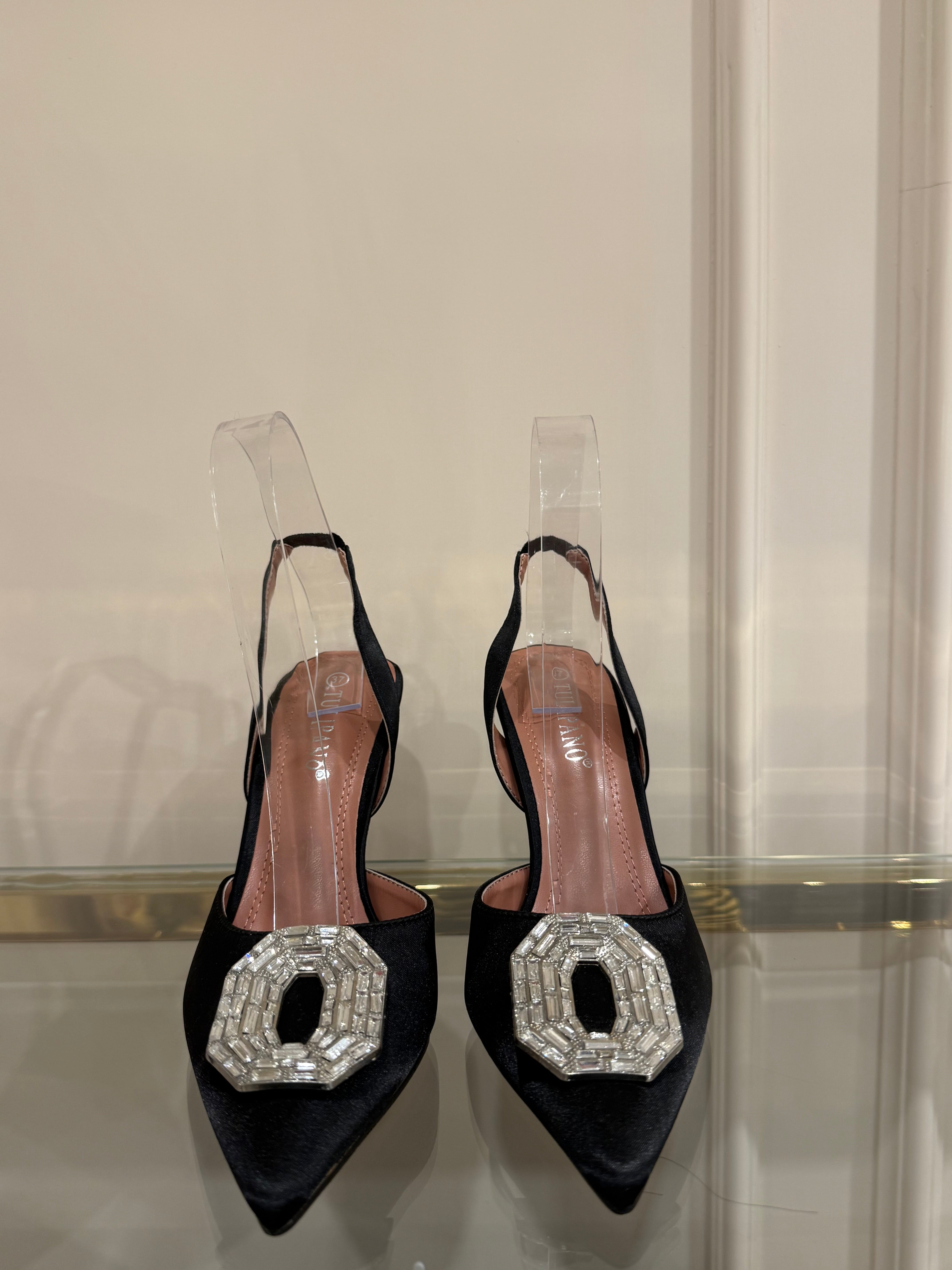 Décolleté sandalo Amina muaddi