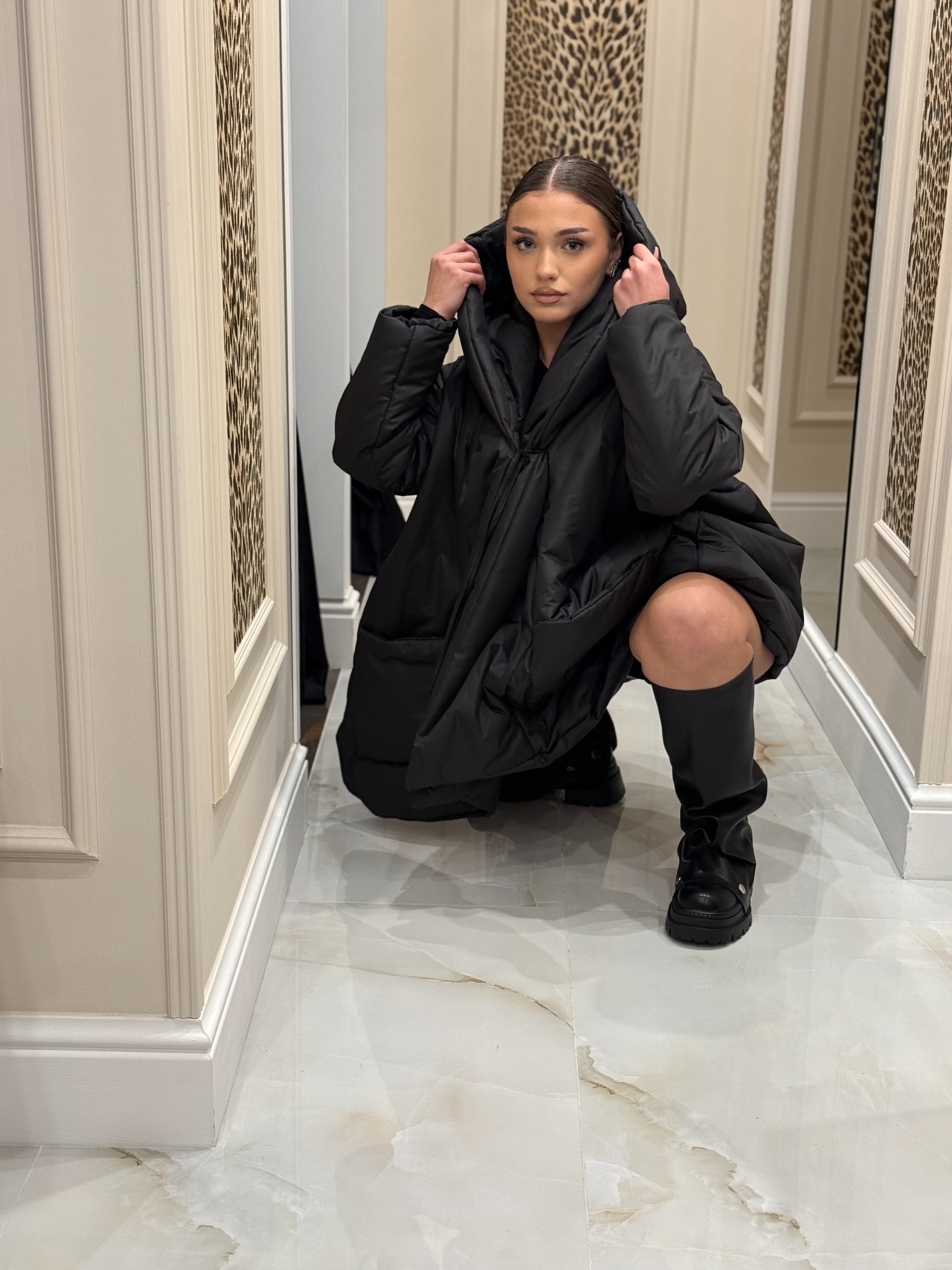 Piumino modello rick