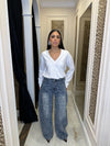 Denim animalier