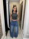 Denim ballon