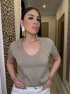 T-shirt scollo V