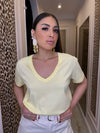 T-shirt scollo V
