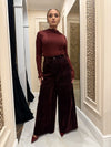 Pantalone ballon bordo